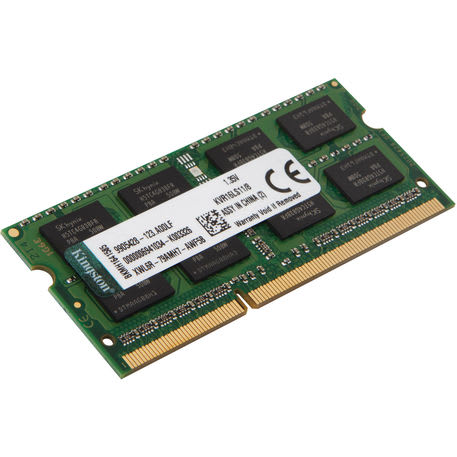 MEMORIA KINGSTON 8GB DDR3L SODIMM1600 MHZ (KVR16LS11/8WP)