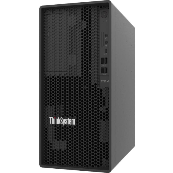 SERVIDOR LENOVO THINKSYSTEM ST50 V2 XEON E-2324G 3.1 GHZ 16GB 2TB HDD 3.5" (7D8KA00ALA) (NT3)